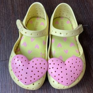 Mini Melissa Heart Shoes